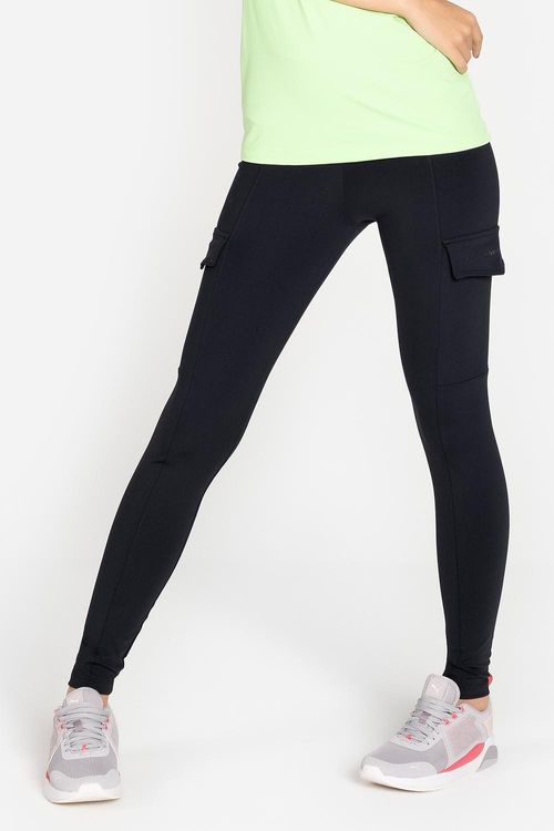 Calça Legging Nakay® com Bolso Lapela A.V.24 - Preto