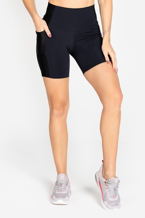 Shorts Intermediário Nakay® Waves A.V.24 - Preto