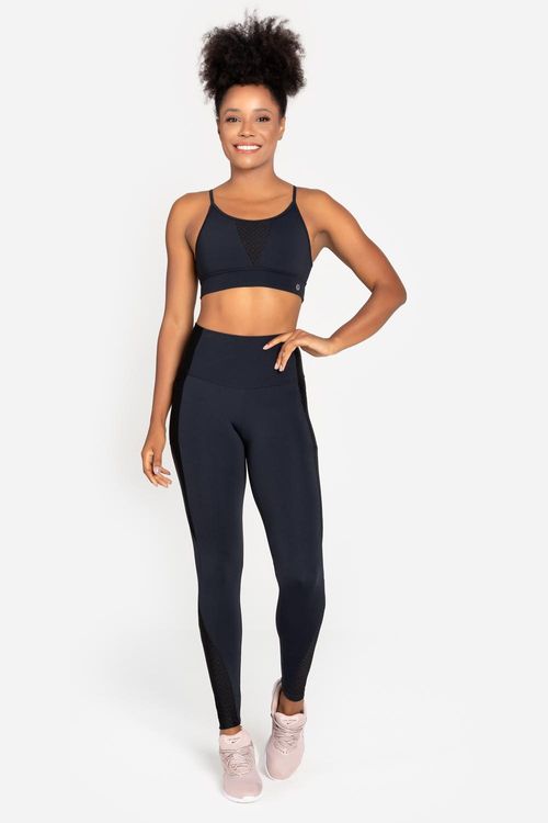 Calça Legging Nakay® Waves A.V.24 - Preto