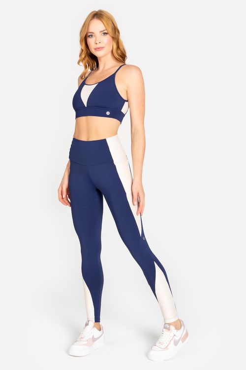 Calça Legging Nakay® Waves A.V.24 - Marinho