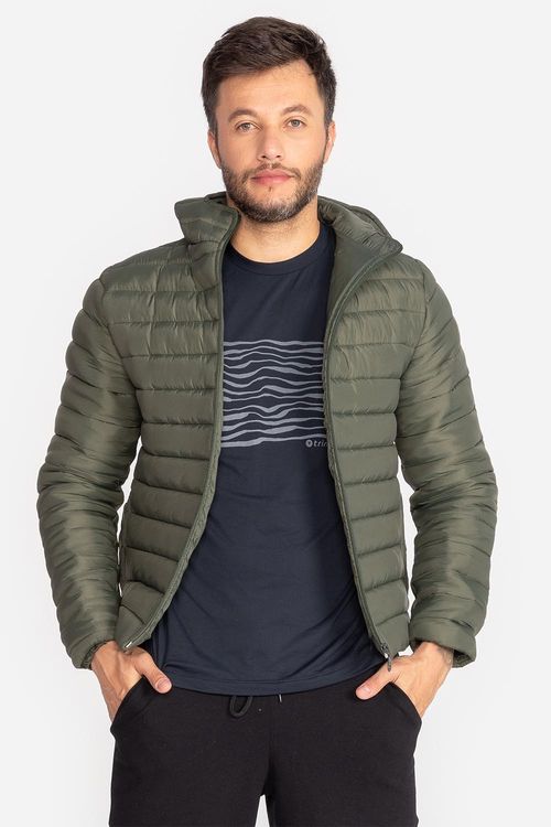 Jaqueta High Density com Capuz INVERNO/24 - Verde Alcaparra