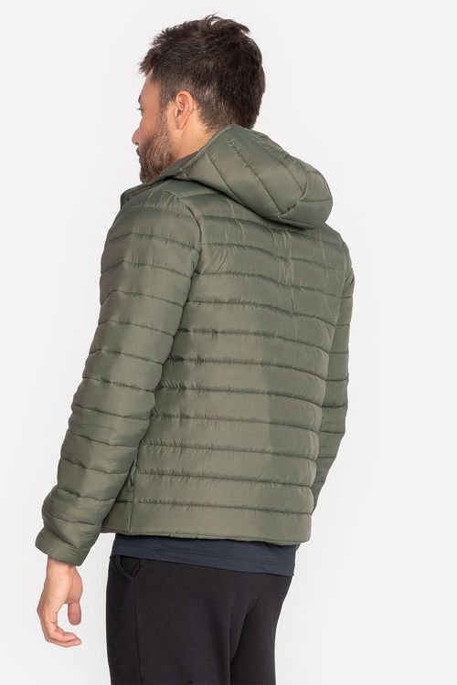 Jaqueta High Density com Capuz INVERNO/24 - Verde Alcaparra