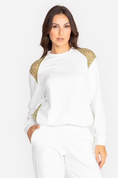 Blusa Comfy Wild INVERNO/24 - Branco