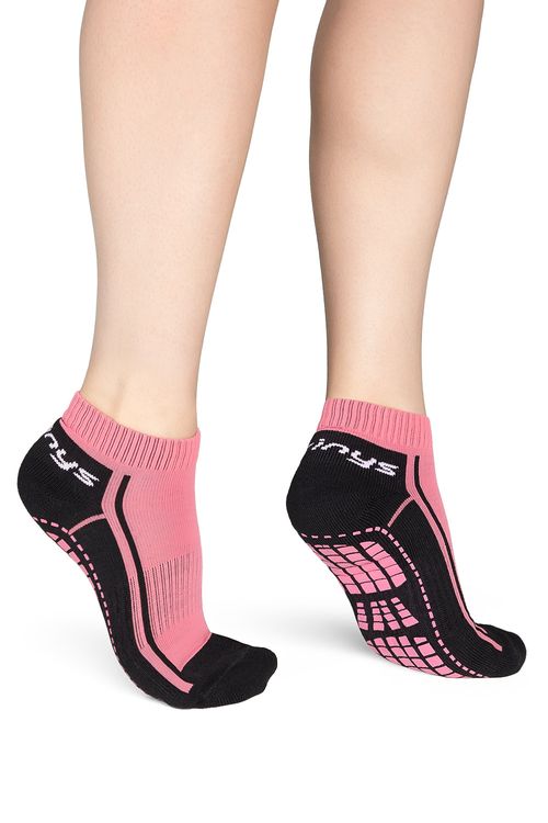 Sapatilha para Pilates - Pink/ Preto