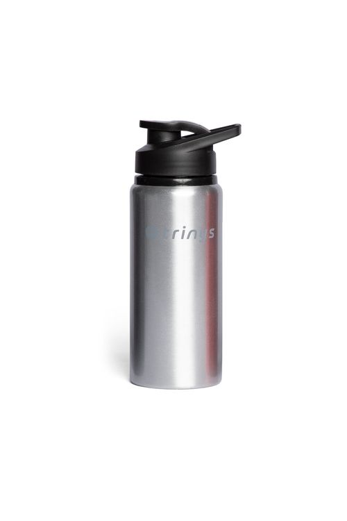 Squeeze Trinys Alumínio 600ml com Alça - Prata