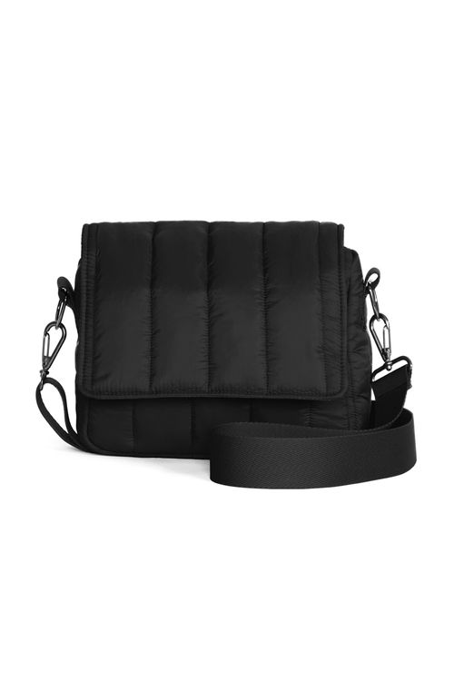 Bolsa Tiracolo Matelassê - Preto