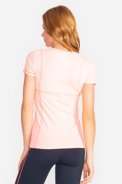T-Shirt Eco Dry Reflective INVERNO/24 - Coral