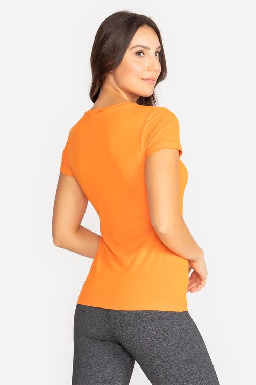 T-Shirt Fluir INVERNO/24 - Tangerina