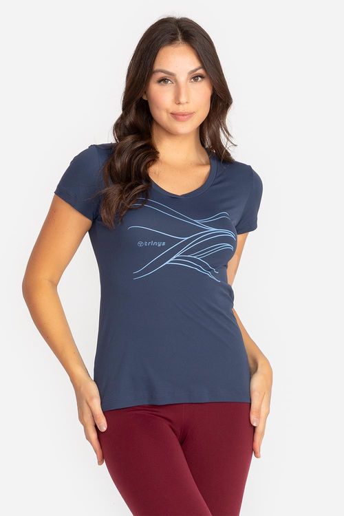 T-Shirt Fluir INVERNO/24 - Marinho Ebony