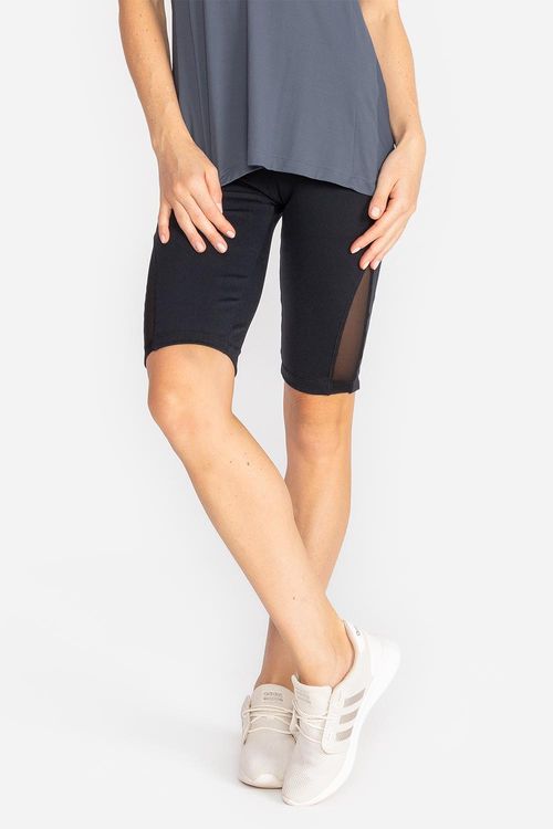 Bermuda High Compression Mesh INVERNO/24 - Preto