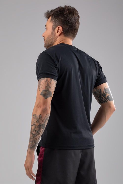 T-Shirt Relevo Masculina SPORTS 24 - Preto