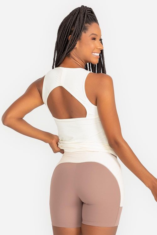 Blusa Revoada com Vazado VERÃO24 - Cristal
