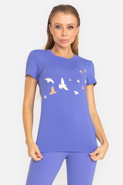 T-Shirt Neutral Revoada VERÃO24 - Celeste