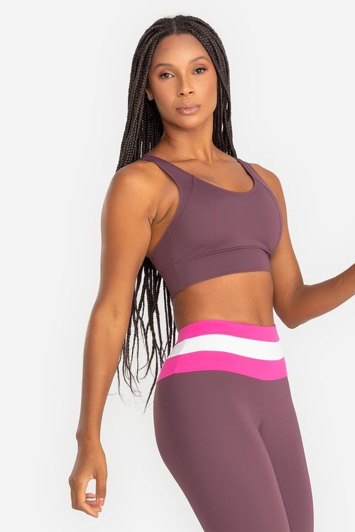 Top Cover Recortes com Bojo Removível VERÃO24 - Ébano