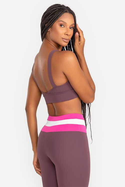 Top Cover Recortes com Bojo Removível VERÃO24 - Ébano