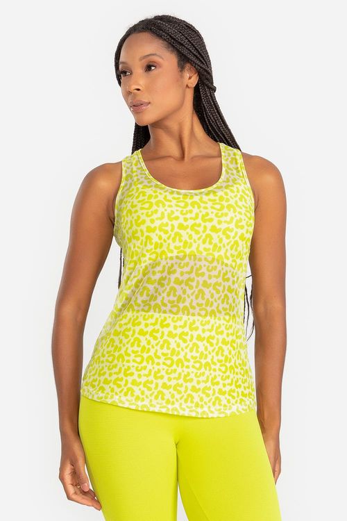 Blusa Mesh Leopard VERÃO24 - Pineapple