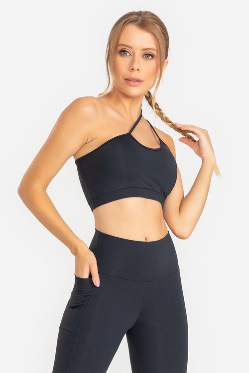 Top Flex Transversal VERÃO24 - Preto