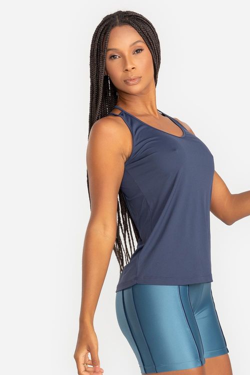 Blusa Neutral Cross VERÃO24 - Marinho Ebony