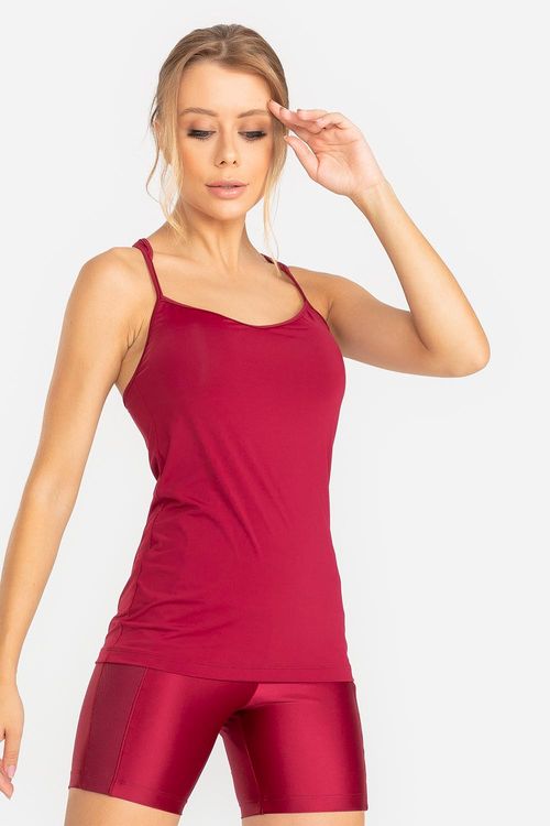 Blusa Neutral Triângulo VERÃO24 - Cranberry