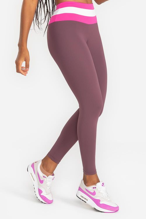 Legging Cover Contraste VERÃO24 - Ébano