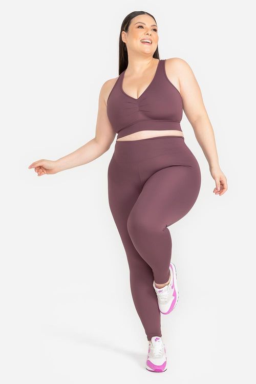 Legging Plus Cover Sculpt - Ébano