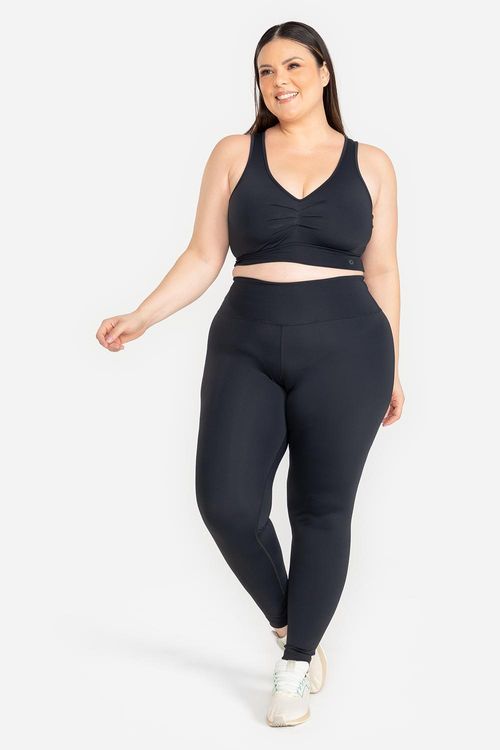 Legging Plus Cover Sculpt - Preto