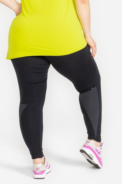 Legging Plus Compression Lines VERÃO24 - Preto