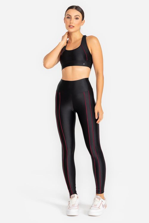 Legging Energy Lines VERÃO24 - Preto