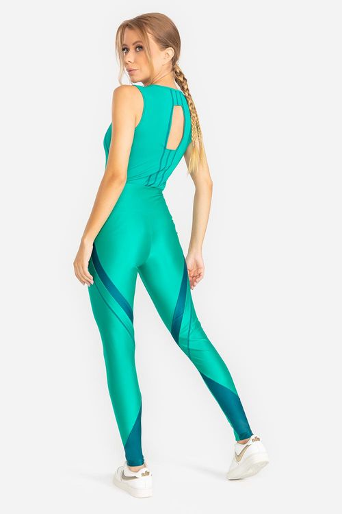 Legging Energy Bicolor VERÃO24 - Malaquita