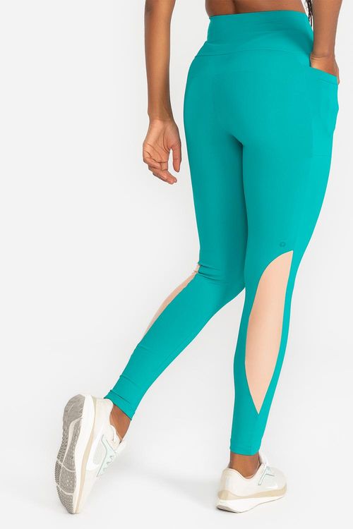 Legging Flex Duo com Bolsos VERÃO24 - Malaquita