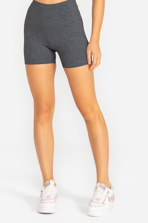 Shorts Flex ID - Mescla Preto