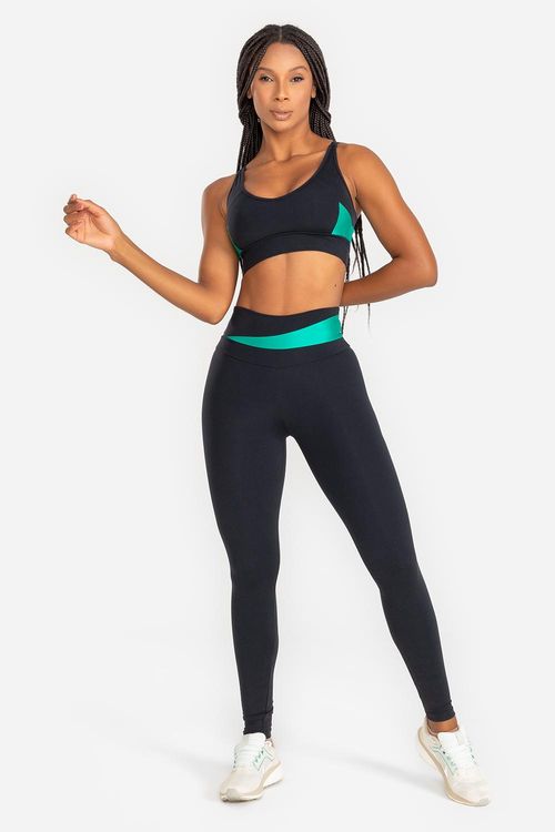 Legging Compression Duo VERÃO24 - Preto