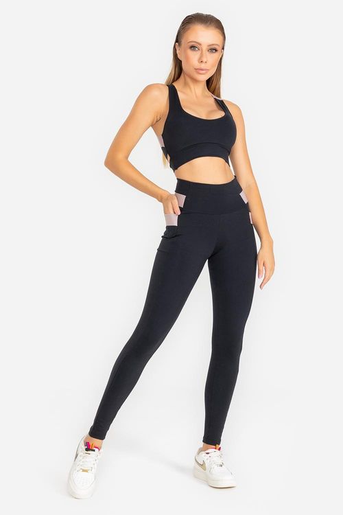 Legging Compression ID VERÃO24 - Preto