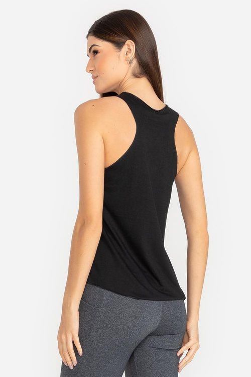 Camiseta Regata Flow Sunset VERÃO24 - Preto