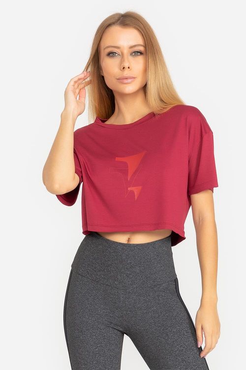 Cropped Fluidity ID - Vinho