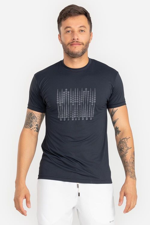 T-Shirt Eco Dry Coins Masculina VERÃO24 - Preto
