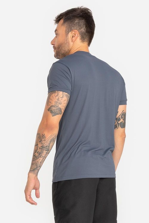 T-Shirt Eco Dry Coins Masculina VERÃO24 - Chumbo