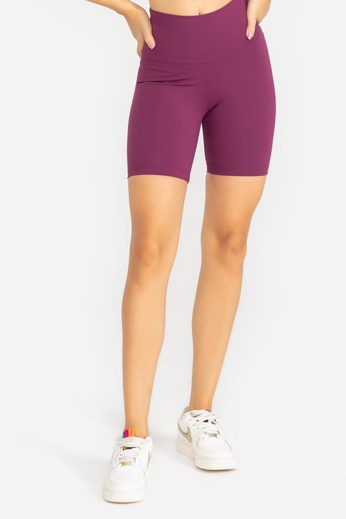 Shorts Intermediário Essential Flex - Malbec