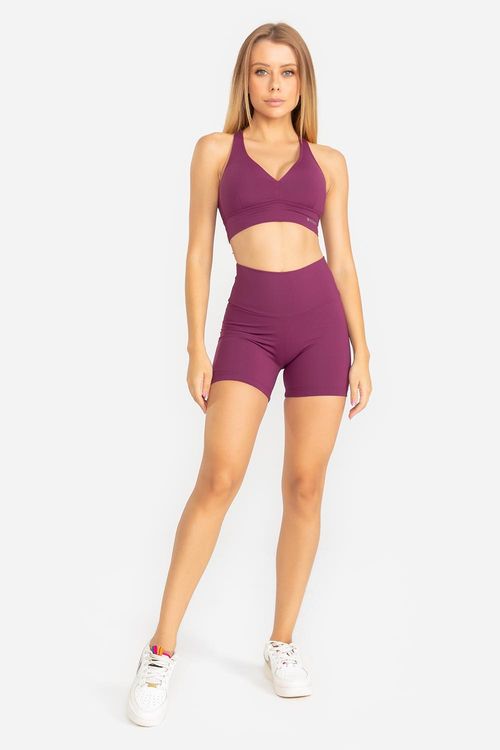 Shorts Essential Flex - Malbec