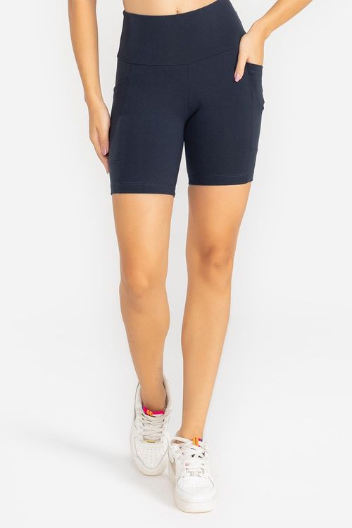 Shorts Intermediário Essential High Compression - MarinhoEbony