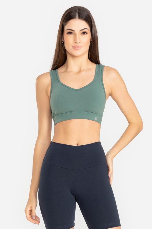 Top Com Fecho Essential High Compression - Herb