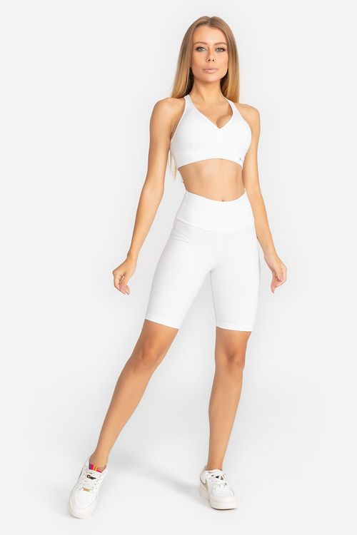 Bermuda Essential High Compression - Branco