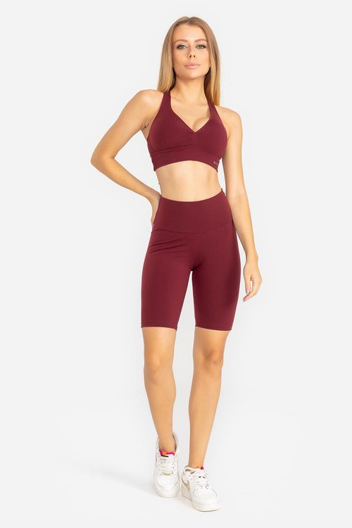 Bermuda Essential High Compression - Bordo