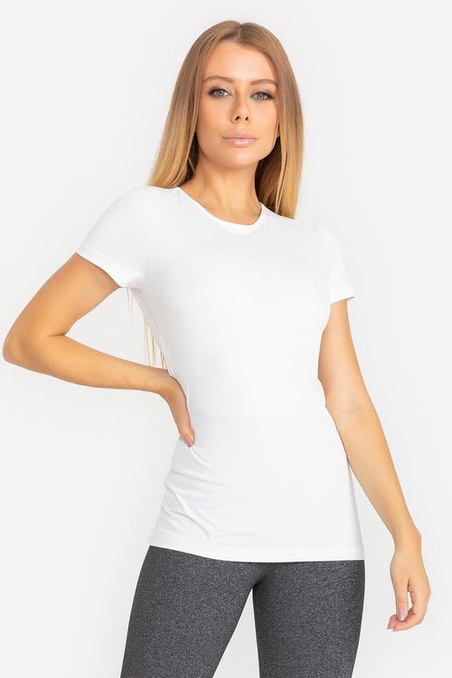 T-Shirt Eco Dry Essential  Active
 - Branco