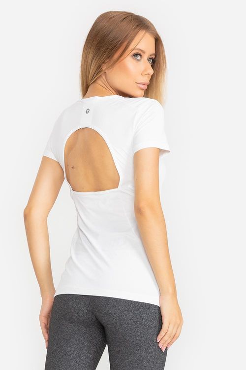 T-Shirt Eco Dry Essential  Active
 - Branco
