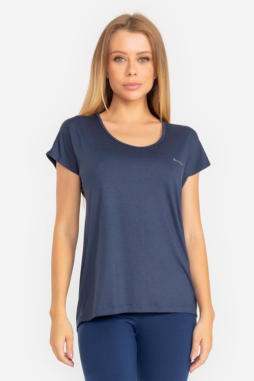 T-Shirt Essential Fluidity - Marinho
