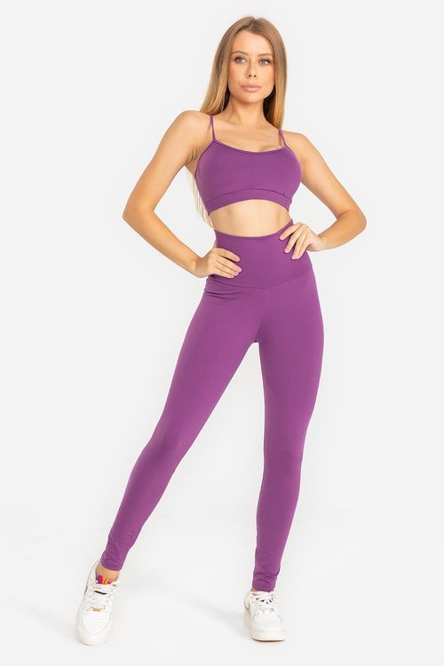 Calça Legging Essential High Compression Halter - Figo