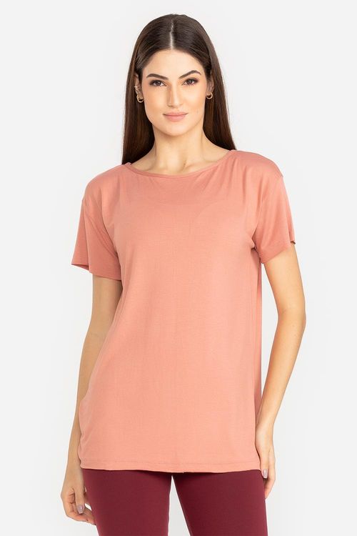 Blusa Essential Fluidity VERÃO24 - Rosa Antigo