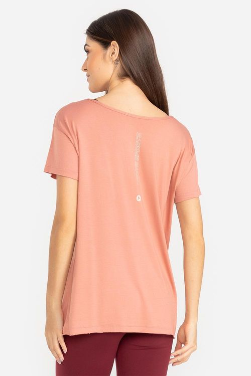 Blusa Essential Fluidity VERÃO24 - Rosa Antigo
