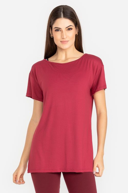 Blusa Essential Fluidity - Vinho